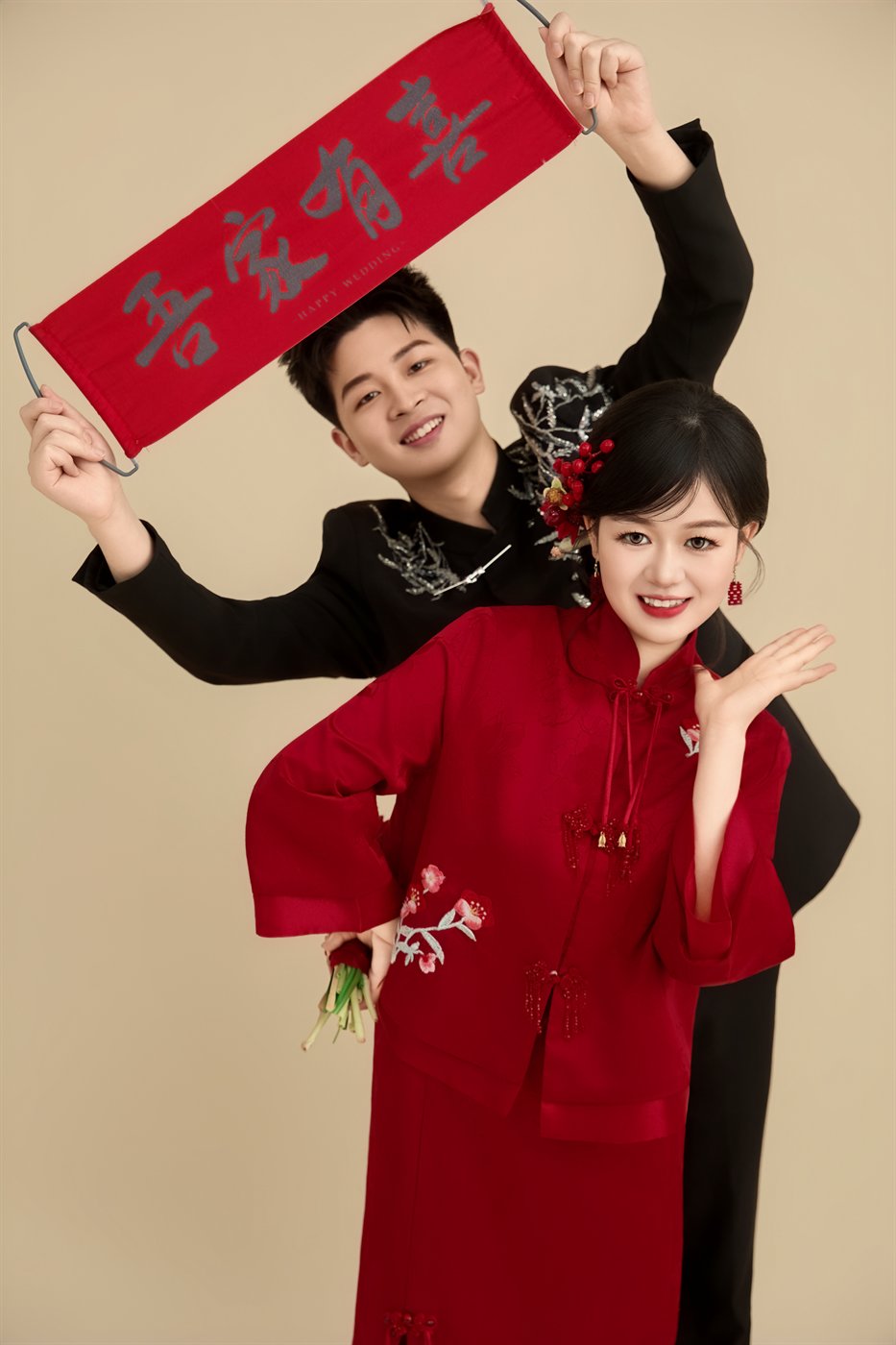 中式婚礼造型
